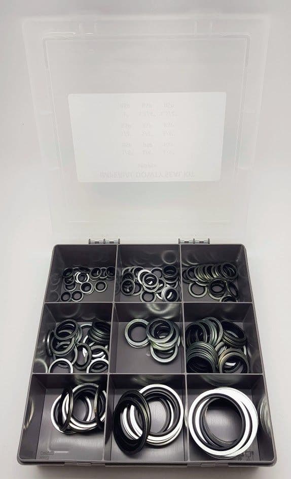 140 Pce BSP Dowty Bonded Seal Kit